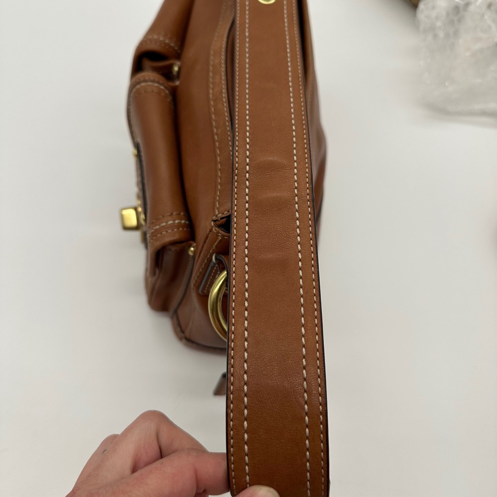 Coach Medium F12868 Vintage 65th Anniversary Butterscotch Double Turnlock - Picture 16 of 16